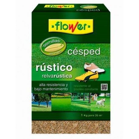 Semilla césped rústico resistente 1kg.