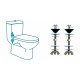 Tornillos para cisterna baja M6x100mm