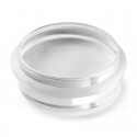 Tope adhesivo fuerte de metacrilato para puerta 46x18mm