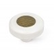 Pomo marmol laton pulido 41mm 2uds