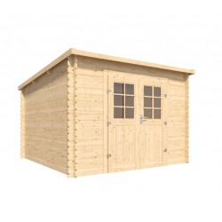 Cobertizo de madera Vallo 308x305x205cm 7,5m2