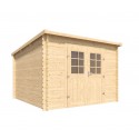 Cobertizo de madera Vallo 308x305x205cm 7,5m2