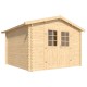 Cobertizo de madera Vallo 310x302x226cm 7,5m2