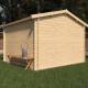 Cobertizo de madera Vallo 310x302x226cm 7,5m2