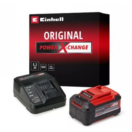 Kit cargador + batería 18V 5,2Ah Power X