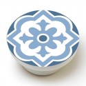 Pomo de mueble de madera mosaico E-245