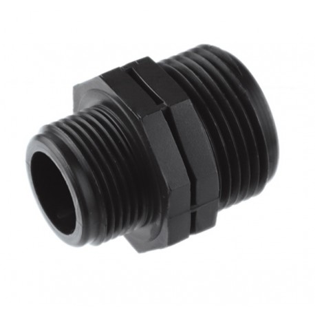 Machon reducido de polietileno negro