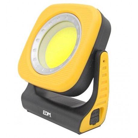 Linterna foco de trabajo LED recargable 10W
