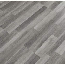 Pavimento de PVC efecto madera gris