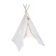 Tipi de algodón/poliéster beige para niños Safari