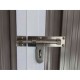 Garaje de metal Durham gris 480x320x235cm 15,36m2