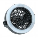 Lámpara con ventilador 3xAA 19,5cm para camping