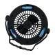 Lámpara con ventilador 3xAA 19,5cm para camping