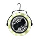 Lámpara con ventilador 3xAA 19,5cm para camping