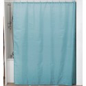 Cortina de poliéster verde agua para baño 180x200cm