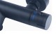 Grifo bañera termostático negro Round