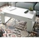 Mesa de centro elevable blanca Nova