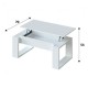 Mesa de centro elevable blanca Nova