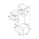 Horno multifunción inox. 60cm MES 8007 X Cata