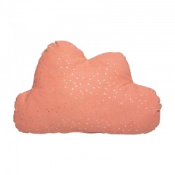 Cojín forma nube Oya terracota 45x28cm.