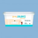 Pintura plástica living colors azul mal 4lt.