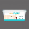 Pintura plástica monocapa gris urban 4lt.