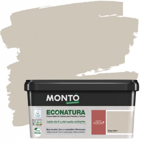 Pintura econatura beige sierra 4lt.