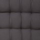 Cojín para palet 60x120cm gris