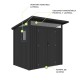 Cobertizo de metal Harz 226x187x223cm 4,23m2