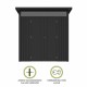 Cobertizo de metal Harz 226x187x223cm 4,23m2