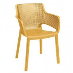 Sillón Elisa mostaza
