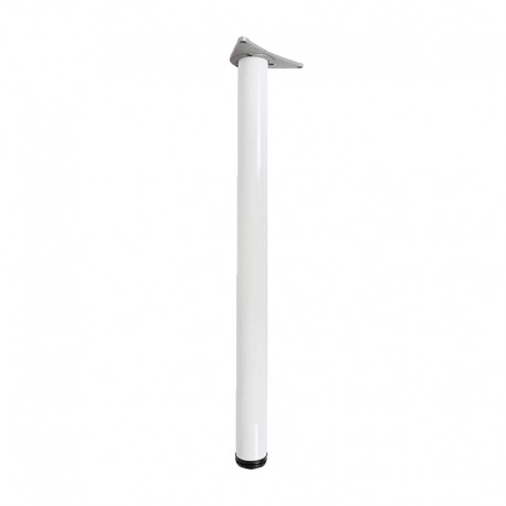 Pata regulable para mesa de acero redonda Ø6x71cm