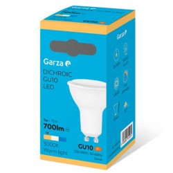 Bombilla dicroica LED GU10 7W 700lm 110º Garza