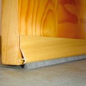 Burlete pvc puerta con fleco 0.93m