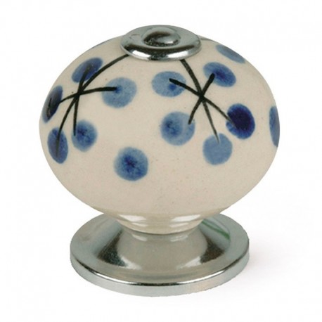 Lote 2 pomos de porcelana decorativos 40mm 500 Japón