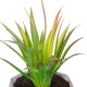 Cactus artificial decorativo de PVC en maceta de cemento 13x17cm