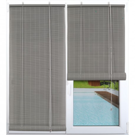 Estor pvc gris 120x180cm