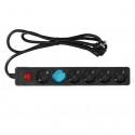 Base Schuko 6t + interruptor con cable 1,5m