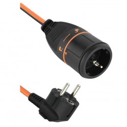 Prolongación naranja 3x1,5mm 10m 16A 250V