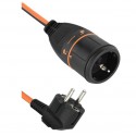 Prolongación naranja 3x1,5mm 10m 16A 250V