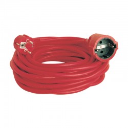 Prolongador rojo 3x1,5mm 15m