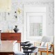 Ventana PVC 1 hoja con persiana 75x100cm derecha