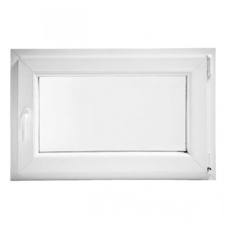 Ventana PVC 1 hoja 88x58cm derecha