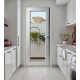 Puerta PVC 1 hoja 88x200cm derecha