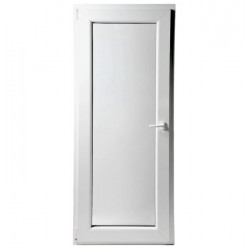 Puerta PVC 1 hoja 88x200cm izquierda