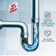 Desatascador cabellos WC NET 1lt.