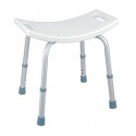 Taburete de baño regulable Secura
