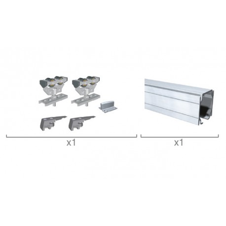 KIT PUERTA CORRED. 2MT 75KG SF-E75