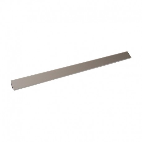 Copete triangular slim 15mm gris aluminio 3,15m