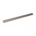 Copete triangular slim 15mm gris aluminio 3,15m